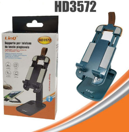 Supporto Da Scrivania Per Smartphone Tablet Con Regolabile Pieghevole Hd3572 Elettronica/Cellulari e accessori/Accessori/Supporti Trade Shop italia - Napoli, Commerciovirtuoso.it