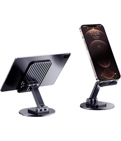 Supporto Da Tavolo Per Tablet Smartphone Universale Con Base E Snodo Regolabile