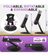 Supporto Da Tavolo Per Tablet Smartphone Universale Con Base E Snodo Regolabile