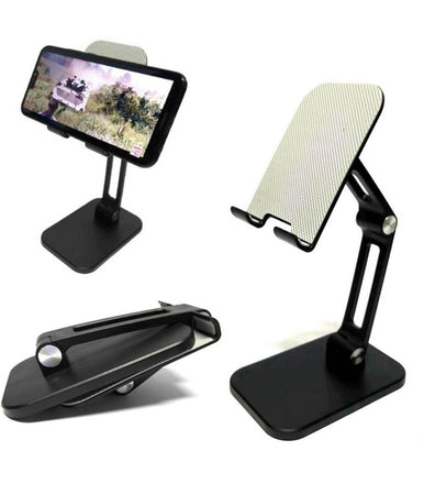 Supporto Da Tavolo Per Tablet Telefono Cellulare Universale 3 Snodi Regolabile