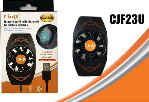 Supporto Dissipatore Ventola Raffreddamento Telefono Raffredda Smartphone Cjf23u Elettronica/Informatica/Accessori/Accessori per PC portatili/Ventole e basi di raffreddamento esterno/Basi di raffreddamento Trade Shop italia - Napoli, Commerciovirtuoso.it