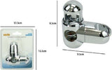 Supporto Doccetta Doccino Per Staffa Asta Saliscendi Doccia Bagno 9.5 Cm 79354 Fai da te/Attrezzature per cucine e bagni/Attrezzature per bagni/Docce e componenti doccia/Filtri supporti e soffioni doccia/Telefoni doccia Trade Shop italia - Napoli, Commerciovirtuoso.it