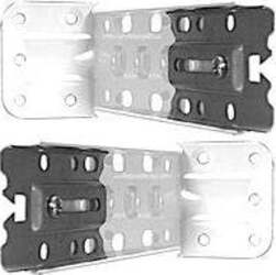 SUPPORTO-LATERALE-PER-BINARIO-TENDE-23-26CM-IN-ACCIAIO-BIANCO