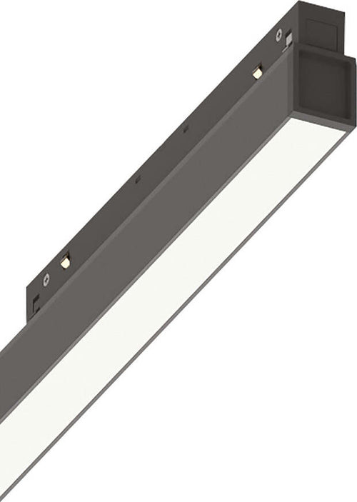 Supporto-Lineare-Binario-Dali-Ego-Wide-Alluminio-Nero-Led-26W-3000K-Luce-Calda