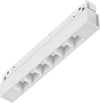 Supporto-Lineare-Binario-Ego-Alluminio-Bianco-Led-7W-3000K-Dali-Luce-Calda