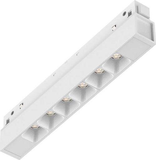 Supporto-Lineare-Binario-Ego-Alluminio-Bianco-Led-7W-3000K-Dali-Luce-Calda