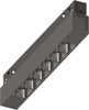 Supporto-Lineare-Binario-Ego-Alluminio-Nero-Led-7W-3000K-Dali-Luce-Calda