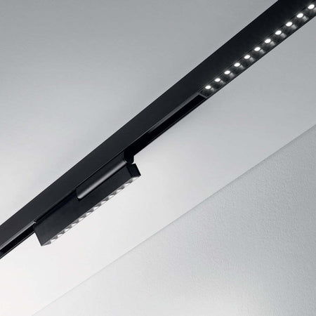 Supporto-Lineare-Binario-On-Off-Ego-Alluminio-Nero-Led-13W-3000K-Luce-Calda