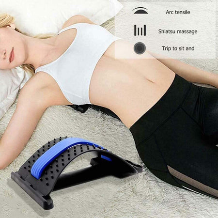 Supporto Massaggiatore Per La Schiena Waist Stretch Supporto Lombare Regolabile Salute e Bellezza > Cura della Persona Trade Shop italia - Napoli, Commerciovirtuoso.it