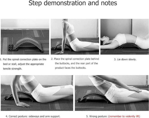 Supporto Massaggiatore Per La Schiena Waist Stretch Supporto Lombare Regolabile Salute e Bellezza > Cura della Persona Trade Shop italia - Napoli, Commerciovirtuoso.it