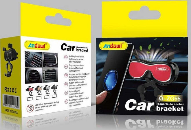 Supporto Mobile Per Auto Q-zg55 Portacellulare Attacco Presa Aria Rotazione 360? Elettronica/Elettronica per veicoli/Accessori/Accessori per cellulari/Alloggiamenti Trade Shop italia - Napoli, Commerciovirtuoso.it