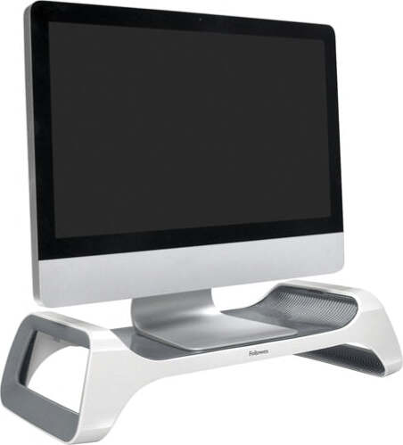 Supporto monitor I-Spire - bianco - Fellowes Elettronica/Informatica/Accessori/Accessori per Monitor/Supporti Eurocartuccia - Pavullo, Commerciovirtuoso.it