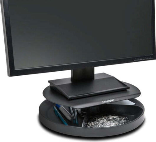Supporto monitor Spin2 - portaccessori - portata massima 18 kg - nero - Kensington Elettronica/Informatica/Accessori/Accessori per Monitor/Supporti Eurocartuccia - Pavullo, Commerciovirtuoso.it