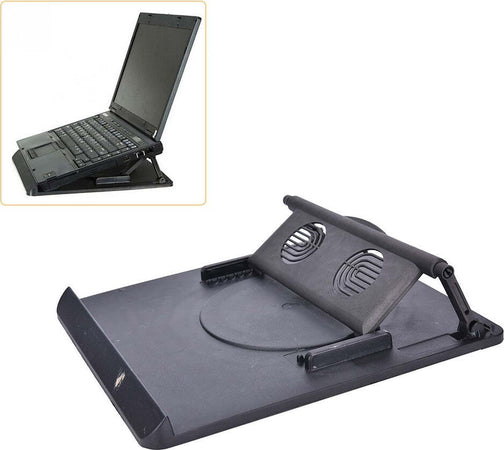 SUPPORTO NOTEBOOK GIREVOLE 360°  BASE RAFFREDDAMENTO PC DISSIPATORE Elettronica/Informatica/Accessori/Accessori per PC portatili/Ventole e basi di raffreddamento esterno/Basi di raffreddamento Trade Shop italia - Napoli, Commerciovirtuoso.it