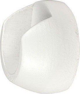 SUPPORTO-PARETE/PARETE-PER-BASTONI-D.-22IN-LEGNO-BIANCO
