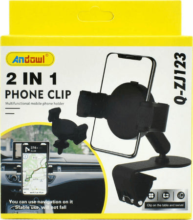 Supporto Per Auto Cellulare 4.0 ? 6.5? Ganci Regolabili Multifunzionale Q-zj123 Elettronica/Elettronica per veicoli/Accessori/Accessori per cellulari/Alloggiamenti Trade Shop italia - Napoli, Commerciovirtuoso.it