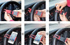 SUPPORTO PER AUTO CELLULARE SMARTPHONE CON ATTACCO AL VOLANTE MANUBRIO STERZO Elettronica/Elettronica per veicoli/Accessori/Accessori per cellulari/Alloggiamenti Trade Shop italia - Napoli, Commerciovirtuoso.it