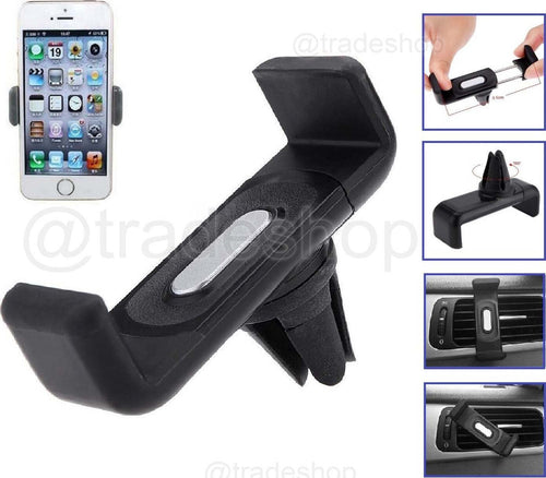 SUPPORTO PER AUTO PORTA TELEFONO CELLULARE STAND PER GRIGLIA DI VENTILAZIONE Elettronica/Elettronica per veicoli/Accessori/Accessori per cellulari/Alloggiamenti Trade Shop italia - Napoli, Commerciovirtuoso.it