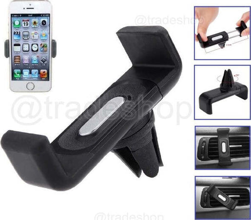 Supporto Per Auto Porta Telefono Cellulare Stand Per Griglia Di Ventilazione Elettronica/Elettronica per veicoli/Accessori/Accessori per cellulari/Alloggiamenti Trade Shop italia - Napoli, Commerciovirtuoso.it