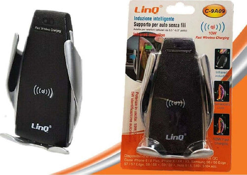 Supporto Per Auto Presa Aria Con Caricabatteria Wireless Per Smartphone C-9a09 Elettronica/Cellulari e accessori/Accessori/Supporti Trade Shop italia - Napoli, Commerciovirtuoso.it