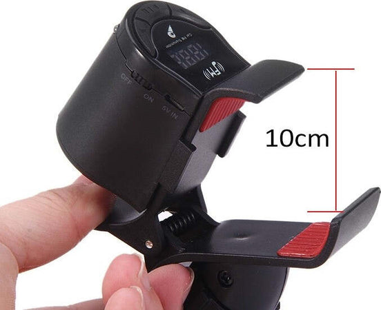 SUPPORTO PER AUTO VIVAVOCE TRASMETTITORE FM UNIVERSALE ALTOPARLANTE DISPLAY Elettronica/Elettronica per veicoli/Accessori/Accessori per cellulari/Alloggiamenti Trade Shop italia - Napoli, Commerciovirtuoso.it