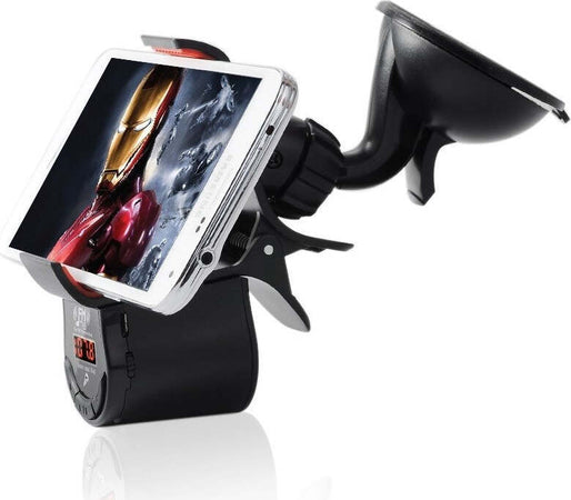 SUPPORTO PER AUTO VIVAVOCE TRASMETTITORE FM UNIVERSALE ALTOPARLANTE DISPLAY Elettronica/Elettronica per veicoli/Accessori/Accessori per cellulari/Alloggiamenti Trade Shop italia - Napoli, Commerciovirtuoso.it
