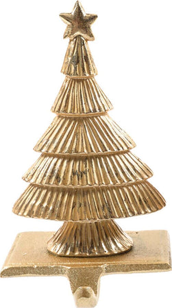 Supporto per Calza di Natale Albero Oro in resina e ghisa da 19 cm Casa e cucina/Decorazioni per interni/Addobbi e decorazioni per ricorrenze/Decorazioni natalizie/Ghirlande e corone MagiediNatale.it - Altamura, Commerciovirtuoso.it