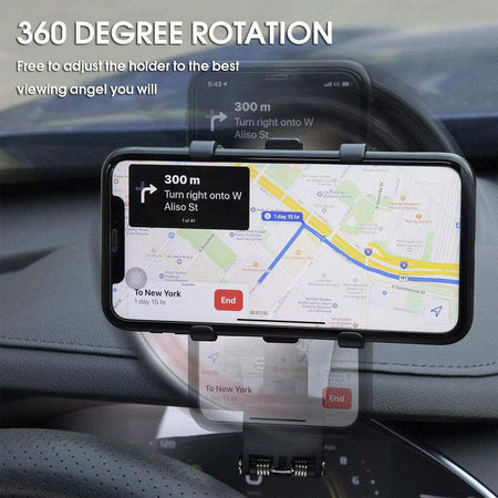 Supporto Per Cellulare Da Auto Girevole A 360? Per Smartphone Da 4 A 7 Pollici Elettronica/Cellulari e accessori/Accessori/Supporti Trade Shop italia - Napoli, Commerciovirtuoso.it