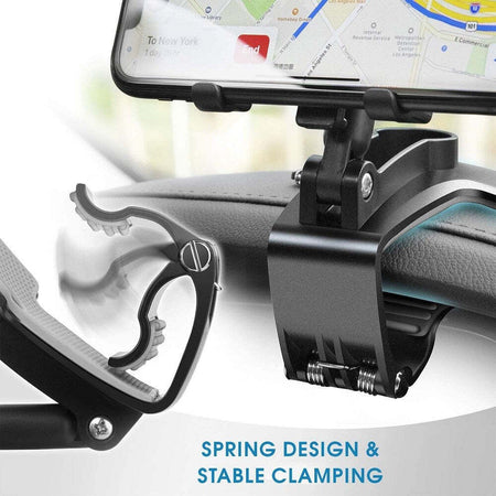 Supporto Per Cellulare Da Auto Girevole A 360? Per Smartphone Da 4 A 7 Pollici Elettronica/Cellulari e accessori/Accessori/Supporti Trade Shop italia - Napoli, Commerciovirtuoso.it