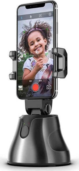 Supporto-Per-Cellulare-Fotocamera-Con-Inquadratura-Automatica-360°-Smart-Ai-Vlog