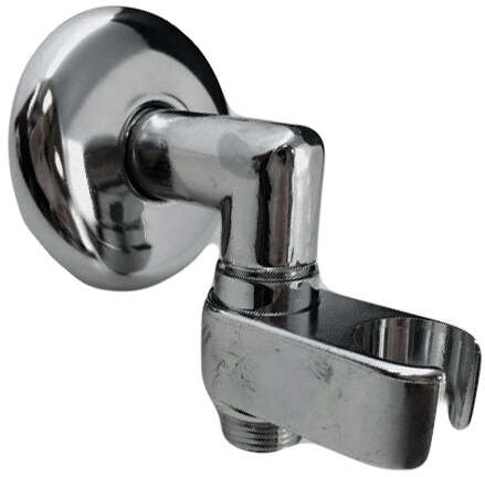 Supporto per doccia con presa acqua e gancio girevole