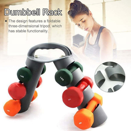 Supporto Per Manubri Pesi A 3 Livelli Compatto Pieghevole Per Casa O Palestra Sport e tempo libero/Fitness e palestra/Potenziamento muscolare/Rack di stoccaggio pesi/Porta manubri Trade Shop italia - Napoli, Commerciovirtuoso.it