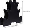 Supporto Per Manubri Pesi A 3 Livelli Per Accessori Fitness Palestra Casa Nero Sport e tempo libero/Fitness e palestra/Potenziamento muscolare/Rack di stoccaggio pesi/Porta manubri Trade Shop italia - Napoli, Commerciovirtuoso.it