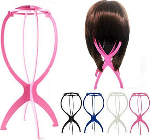 Supporto Per Parrucche Pieghevole Porta Parrucca Parrucchieri Plastica Bellezza/Cura dei capelli/Arredi per parrucchieri/Teste studio Trade Shop italia - Napoli, Commerciovirtuoso.it