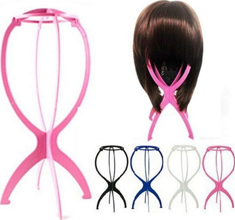 Supporto Per Parrucche Pieghevole Porta Parrucca Parrucchieri Plastica Bellezza/Cura dei capelli/Arredi per parrucchieri/Teste studio Trade Shop italia - Napoli, Commerciovirtuoso.it