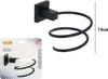 Supporto Per Phon Asciugacapelli Bagno Casa Palestra A Muro Parete Acciaio Nero Casa e cucina/Bagno/Accessori per il bagno/Dosatori e porta accessori/Porta asciugacapelli Trade Shop italia - Napoli, Commerciovirtuoso.it