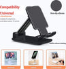 Supporto Per Telefoni Cellulari Tablet Da Tavolo Q-zj303 Base Mobile Pieghevole Elettronica/Cellulari e accessori/Accessori/Supporti Trade Shop italia - Napoli, Commerciovirtuoso.it