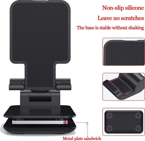 Supporto Per Telefoni Cellulari Tablet Da Tavolo Q-zj303 Base Mobile Pieghevole Elettronica/Cellulari e accessori/Accessori/Supporti Trade Shop italia - Napoli, Commerciovirtuoso.it