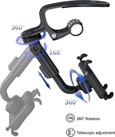 Supporto Per Telefono Cellulare Multifunzionale Per Auto Rotazione Di 360? Hd1667 Elettronica/Cellulari e accessori/Accessori/Supporti Trade Shop italia - Napoli, Commerciovirtuoso.it