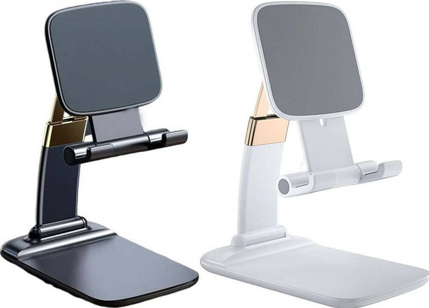 Supporto Pieghevole Per Telefono Cellulare, Supporto Da Tavolo Multi Angolo Per Telefono Supporto Portatile Per Tablet Con Specchio Per Iphone E And 98393692 - Foto 4