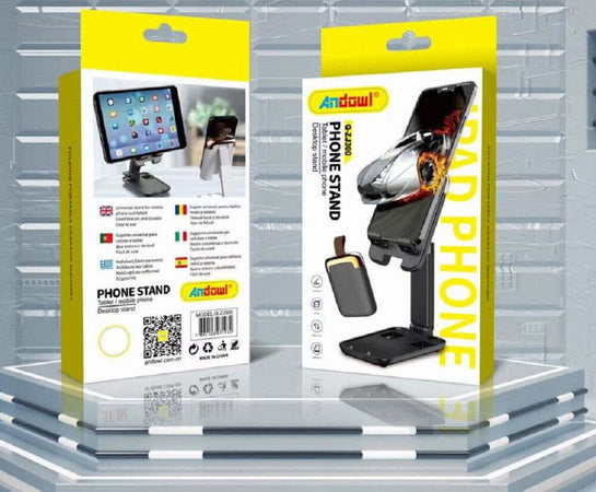 Supporto Porta Cellulare Universale Regolabile Tablet Telefono Da Tavolo Q-zj300 Elettronica/Elettronica per veicoli/Accessori/Accessori per cellulari/Alloggiamenti Trade Shop italia - Napoli, Commerciovirtuoso.it
