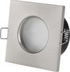 Supporto-Porta-Faretto-Da-Incasso-Lampadine-Led-Mr16-Par16-Quadrato-Acciaio-75mm