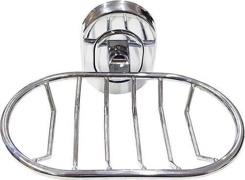 Supporto Porta Sapone Saponetta Piattino Esy_69186 Acciaio 13x7x11cm Muro Parete Set da Bagno Trade Shop italia - Napoli, Commerciovirtuoso.it
