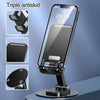 Supporto-Portatile-Per-Smartphone-Tablet-Regolabile-In-Altezza-Scrivania-Ufficio
