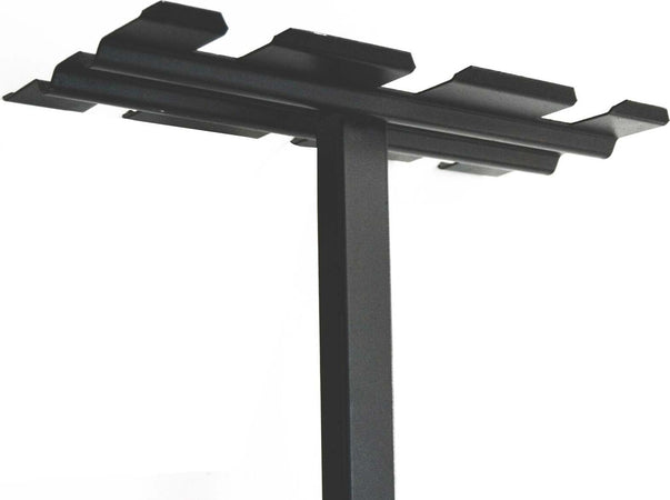 Supporto reggi pale pizza da terra per forno a legna in metallo h 150 cm