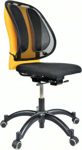 Supporto schiena Office Suites - 50x45x20 cm - in tessuto a rete - nero - Fellowes Casa e cucina/Arredamento/Studio/Sedie per sala d'attesa Eurocartuccia - Pavullo, Commerciovirtuoso.it