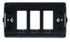 SUPPORTO SCHUKO PER SCATOLA 3 POSTI