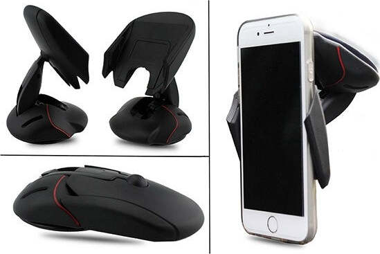 SUPPORTO SHINRA RICHIUDIBILE PER AUTO CON ATTACCO VENTOSA PER GPS O SMARTPHONE Elettronica/Elettronica per veicoli/Accessori/Accessori per cellulari/Alloggiamenti Trade Shop italia - Napoli, Commerciovirtuoso.it