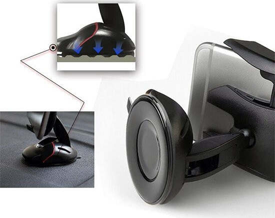 SUPPORTO SHINRA RICHIUDIBILE PER AUTO CON ATTACCO VENTOSA PER GPS O SMARTPHONE Elettronica/Elettronica per veicoli/Accessori/Accessori per cellulari/Alloggiamenti Trade Shop italia - Napoli, Commerciovirtuoso.it