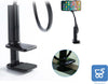 Supporto Snodabile per Smarphone Tablet Resistente per Scrivania Staffa con Morsetto